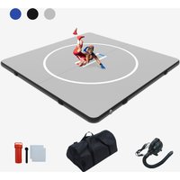 10ft Inflatable Wrestling Mat Jiu Jitsu Mats for Home Gym BJJ MMA Martial Art Boxing Grappling and Judo