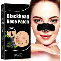 10PCS Unisex Blackhead Remove Mask Nasal Strips Shrink Cleansing Pore Nose Black Head Remove Stickers Skin Care Mask Patch