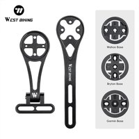 AliExpress West Biking WEST BIKING Bicycle Computer Mount Integrated Handlebar Extend /Stem Adjustable Bracket For Wahoo/Bryton/XOSS/Garmin Speedometer