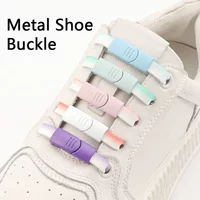 No Tie Shoelaces Magnetic Buckle Tieless Lazy Shoe Laces Lock Quick Release Clasp fits Casual Shoes Sneakers Boots Canvas New
