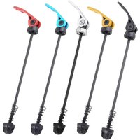 1pair Adjustable Bike Quick Release Axles Aluminum Alloy Bicycle Parts Front Rear Bicycle Axle 189mm 146mm