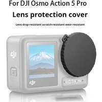 For DJI Osmo Action 5 Pro Camera Lens Dust Cover Non Slip Silicone Dust-proof Protective Cover Case Cap for DJI Action 5 Pro