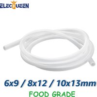 Food Grade Silicone Hose, Homebrew Craft Beer Kegerator Beverage Dispenser Liquid Line,1Meter Length Non-Toxic Clear Beer Tubing
