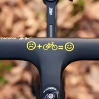 AliExpress NONE 3PCS Bike Stickers Personalized MTB Road Frame Decals Emoticon Decorative Vinyl for Bicycle Accessories Kids Balance Bike