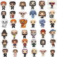 Funko POP Harry Model Toys Dobby Luna Myrtle Marlfoy Potter Moaning Hermione Headless Nick Collection PVC Action Figure for Toys
