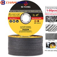115mm Metal Resin Cutting Discs 4.5" 7/8" Bore Cut Off Wheel Flap Sanding Grinding Discs for Angle Grinder Rotary Tool 1-50Pcs