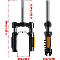 The Electric Scooter Front Fork Shock Absorber Suspension Model for Xiaomi Mi Home 1S PRO M365 8.5-Inch Scooter Upgrade Shock