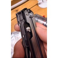 1 Piece Hand Made Silver Skull Thumb Stud for Leatherman ARC WAVE Alpha PLIERS Modify(PLIERS NOT INCLUDED)