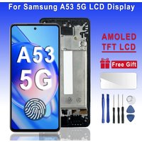 Super AMOLED LCD Display For Samsung A53 5G LCD Screen Touch Digitizer Assembly Replacement For Galaxy A53 5G A536B LCD Display