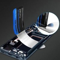 1/3/5 Piece Mobile Phone Curved LCD Screen Spudger Opening Pry Card Tools Ultra Thin Flexible Cell Phone Disassemble Steel Metal