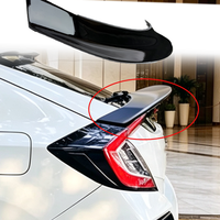 Suitable for Honda's 10th generation Civic FK8 FK7 FK4 pure carbon brazed tail spoiler luggage spoiler modification accessories