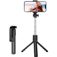 Bluetooth Cell Phone Selfie Stick Tripod Wireless Remote multifunctional Extendable Portable Phone Stand Live Streaming Video