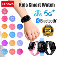 Lenovo Kids Smartwatch 4G Wifi GPS SOS Location Video Call Analogue Card Waterproof Watch Camera Boys Girls Upgrade New Watch
