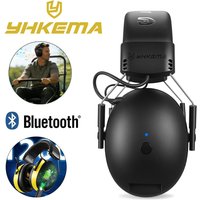 YHKEMA EB20 Bluetooth Hearing Protection Headset Comfortable Earmuffs AUX Mode Noise Reduction Headphones