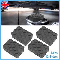 Ramp Jacking Rubber Blocks Set Universal Scissor Car Lift Pads Set of 4 UK