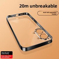 For POCO X8 Pro/X8 Pro Max Case Transparent Full-cover Electroplated Silicone TPU Cover For XiaoMi PocoX8 Pro Max Funda