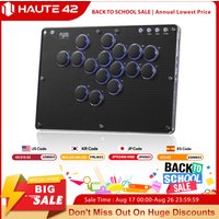 Haute42 T16-Texture Stickless Arcade Stick Controller Hitbox Leverless Controller For PC/PS4/PS5/Switch Arcade Hitbox Keyboard image 4