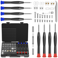 Eyeglass Repairing Kit Magnetic Precision Screwdriver Set with Small Screw Box for Eyeglasses Sunglasses Frameless Glasses