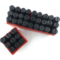 Stahlstempel-Set für Metallprägung, Buchstaben- und Zahlenstempel, DIY-Werkzeug für Schmuck, Gold, Silber, Metall, Leder, LOGO-Stempel