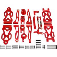 For SCY RC Car 16101 16102Pro 16103 Upgrade Metal Parts Accessories aluminum Alloy Suspension Arm Wheel Seat Steering Cup Set