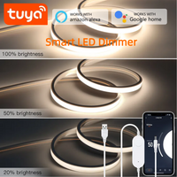 USB 5V Smart TUYA LED Controller Dimmer Support Alexa Google Home Echo Plus APP Voice Control For Single Color LED Strip Light