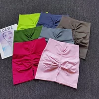 Peach High-Elastic Yoga Summer High-Waisted Gym Hip Lift Sports Shorts Fitness Elastic Belly Three-Point Running Tight Pants