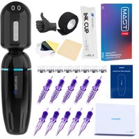 MAST EVE Complete Tattoo Kit MCORE Brushless Motor 1050mAh Wireless Battery Rotary Tattoo Pen for Permanent Makeup or Body Art