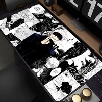 Anime Jujutsu Kaisen Mouse Pad Cool Gojo Satoru Large Gaming Mousepad Gamer Laptop Keyboard Mice Mat Computer Desk Mat