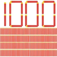 1000/500/400/300/200/100Pcs New Red Hollow Refill Bullets Foam Darts for Nerf Toy Gun Elite Series Kids Outdoor Game Accessories