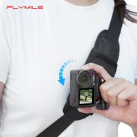 Flymile Caerma Backpack Strap Bag Clip Shoulder Belt for DJI Action 6/Pocket 3/OSMO 360 Nano/Insta360 X5/GOPRO Accessory