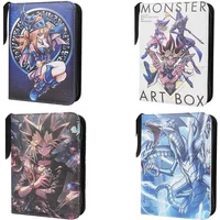 400pcs/900pcs Card Album Book Anime Yu Gi Oh Collection Card Zipper Game Cards Binder Holder kids toys Christmas Gifts