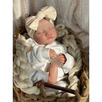 NPK 19 Inches Levi Reborn Baby Realistic Soft Body Alive Bebe Newborn Finished Hair-painted Doll Children Girls Gift Dolls