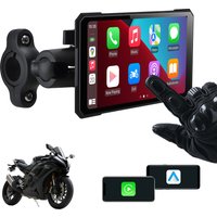 5" Smart Motorcycle Display, Wireless CarPlay & Android Auto,Navigation Support, Siri & Google Assistant, IP67 Waterproof image 4