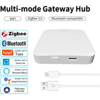 Tuya ZigBee Multi-mode Gateway Hub Smart Home WiFi Bridge Bluetooth Mesh Smart Life Remote Control With Alexa Google Home Alice