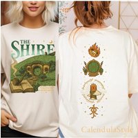AliExpress NONE The Lord of The Rings Shire PNG T-shirt Fantasy Book Enthusiast Men's T-shirt Summer Pure Cotton Unisex Casual T-shirt