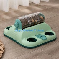 Adjustable Difficulty Pet Feeders Roller Interactively Toy For Mental Exercise
