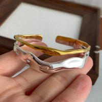 925 Sterling Silver Bracelets for Women Men Chain Accessories Trend Vintage Simple Gold Gold Layered Pendant Party Jewelry Gift
