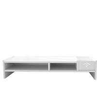 Monitor Riser Holder Desktop Monitor Stand Office Display Organizer Keyboard Storage For Working Gaming Home Dorm School College