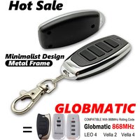 YNG305 Globmatic 868MHz Vella 2 4 LEO 4 Garage Door Remote Control Rolling Code Globmatic Electric Door Handheld Transmitter