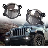 2 szt. Przednie światła przeciwmgielne LED do zderzaka samochodowego 82215163 do Jeep Wrangler JL 2018-2024 Jeep Gladiator JT 2020-2024 Akcesoria samochodowe