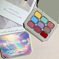 9-Color Gel Polish, Gradient Packaging, Highly Saturated, Popular Semi-Solid Nail Polish, Suitable for Nail Salons, Perfect for
