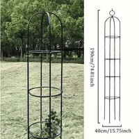 Metal Garden Trellis Plant Support Climbing Flower Rack Adjustable Height High Quality Outdoor Courtyard Decoration Props Climbi