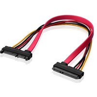 SATA 22 Pin Male To Female Sata Extension Cable SATA 3 III 22 Pin Male to Female 7+15 Pin SATA Data Power Combo Extension Ca