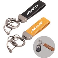 Suede Kaychain Car Key Ring Holder Pendent High-end Gifts For Mazda MX-5 Miata NA NB NC ND 1990-2019 2020 2021 2022 2026