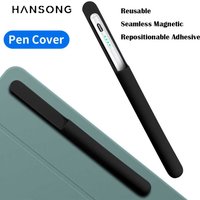 For Samsung Apple Xiaomi Universal Pen Holder Adhesive Magnetic suction Anti-Loss Protective Sleeve Reusablefor Reusable Cover