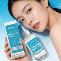 Glycolic Acid 10% Toner Clarifying Dead Skin Removal Even Skin Tone Exfoliation Anti Acne Nourishing Moisturizing Face Serum