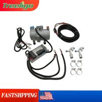 24V 12V Electric Air Conditioner Compressor A/C Set Air Conditioning Compressor For Car Truck Bus Automotive Boat Tractor Aircon