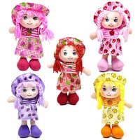 25cm High Quality 25cm Rag Dolls Fruit Skirt Hat Cartoon Baby Sleeping Toy Soft Girls Birthday Christmas Gifts
