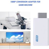 1080P Wii to HDMI-compatible Adapter Full HD Wii2 HDMI-compatible Converter 3.5mm Audio for PC HDTV Monitor Display Dropshipping