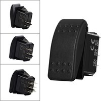 12V 24V Rocker Switch 2Pin SPST ON OFF / 3Pin SPDT ON OFF ON / 6Pin-DPDT for Car Boat Trailer Golf Cart Polaris RZR Can-Am